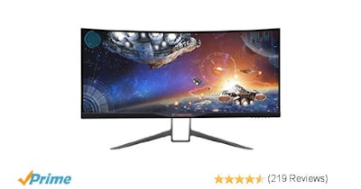 Amazon.com: Acer Predator 34-inch Curved UltraWide QHD (3440 x 1440) NVIDIA G-Sy