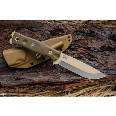 Fieldcraft by Brothers of Bushcraft Coyote Tan  - TOPS Knives