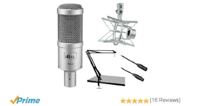 Heil Sound PR 40 Dynamic Cardioid Studio Microphone Bundle with PRSM