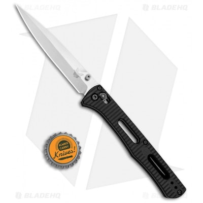 Benchmade Fact AXIS Lock Knife Black Aluminum (3.95" Satin) 417 - Blade HQ