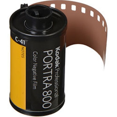 Kodak Professional Portra 800 Color Negative Film 1451855 B&H
