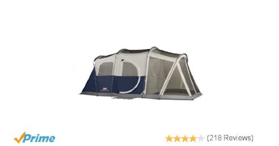 Amazon.com : Coleman Elite WeatherMaster 6 Screened Tent, Multi Colored, 6L x 9W