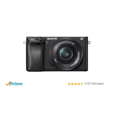 Amazon.com : Sony Alpha a6300 Mirrorless Digital Camera with 16-50mm Lens : Came