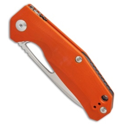 Kizer Vanguard Kesmec Liner Lock Knife Orange G-10