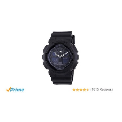 Amazon.com: Casio Men's GA100-1A1 Black: Casio: Watches