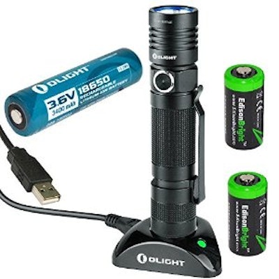 Olight S30R Baton rechargeable XM-L2 1000 Lumen LED Flashlight with type 18650 3