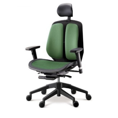 Duorest Alpha 80  Mesh Seat Chair with Adjustable Headrest