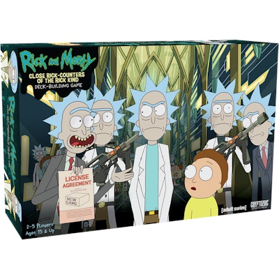Rick and Morty - Close Rick-Counters of the Rick Kind Deck-Building Game by Cryp