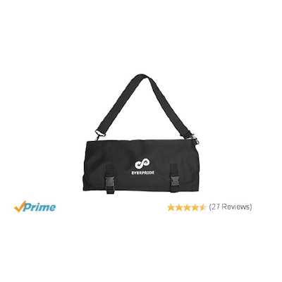 Amazon.com: Premium Knife Roll Bag By EVERPRIDE- 10 Compartment Knife Bag For Co
