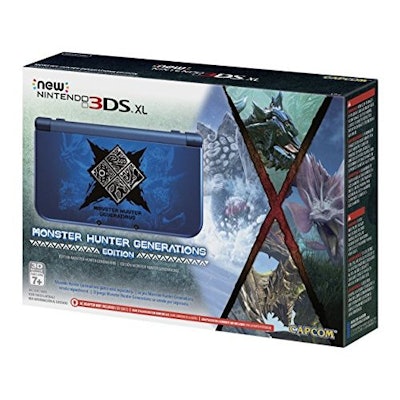 Amazon.com: New Nintendo 3DS XL Monster Hunter Generations Edition: Video Games