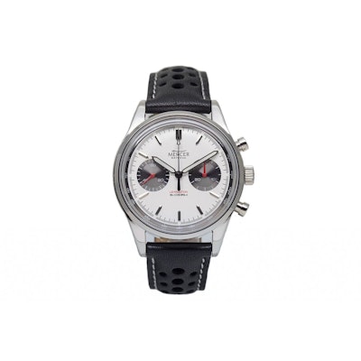 Lexington chronograph - white/ash — Mercer Watch Co.