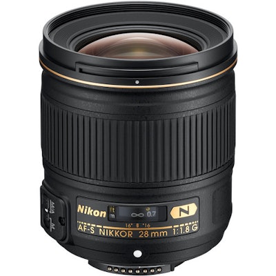Nikon  AF-S NIKKOR 28mm f/1.8G Lens 2203 B&H Photo Video
