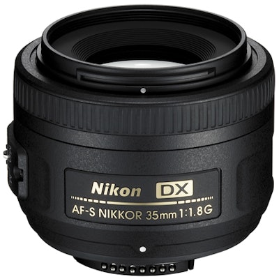 Nikon AF-S DX NIKKOR 35mm f/1.8G Lens 