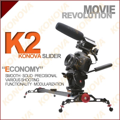Konova K2 DSLR Camera Camcorder slider dolly