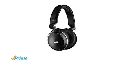 Amazon.com: AKG K182 Professional Closed-Back Monitor Headphones: Musical Instru