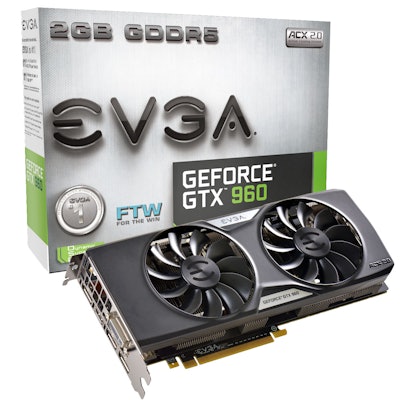
	EVGA - Products - EVGA GeForce GTX 960 FTW GAMING ACX 2.0+ - 02G-P4-2968-KR 
