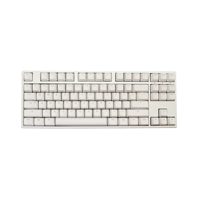 Ducky﹣One﹣TKL﹣Mechanical﹣Keyboard white, with mx clear