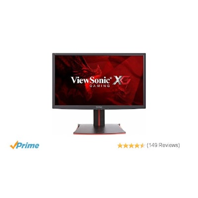 Amazon.com: ViewSonic XG2401 24" 144Hz 1ms 1080p FreeSync Gaming Monitor HDMI, D