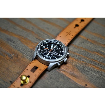 Leather Ruler NATO Stud Watch Strap — Nick Mankey Designs