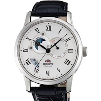 Orient Automatic Sun and Moon Watch with Sapphire Crystal 