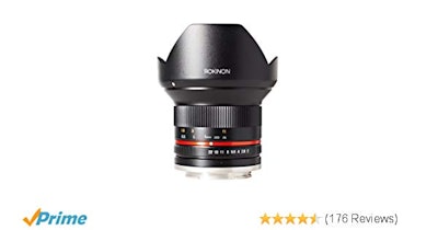  Rokinon 12mm F2.0 NCS CS Ultra Wide Angle Fixed Lens for MFT