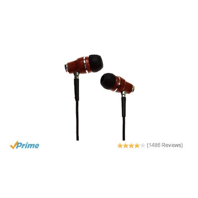Amazon.com: Symphonized NRG Premium Genuine Wood In-ear Noise-isolating Headphon