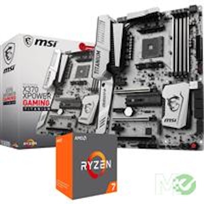 AMD Ryzen™ R7 1800X Processor Bundle w/ MSI X370 XPOWER GAMING TITANIUM  Moth