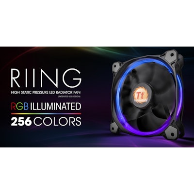 Riing 12 LED RGB Colors Fan (3 Fan Pack) | ttpremium