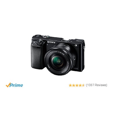 Amazon.com : Sony Alpha a6000 Mirrorless Digital Camera with 16-50mm Power Zoom 