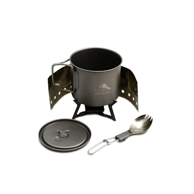 
  TOAKS Ultralight Titanium Solid Fuel Cook System – TOAKS OUTDOOR
  