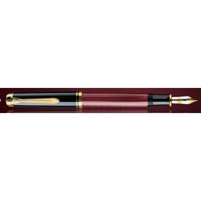 Pelikan Souverän fountain pen Black-Red M800