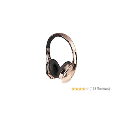 Monster Diamond Tears Edge On-Ear Headphones- Rose Gold