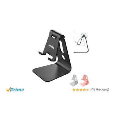Amazon.com: Skomet aluminum adjustable multi-angle phone stand, holder, dock - f