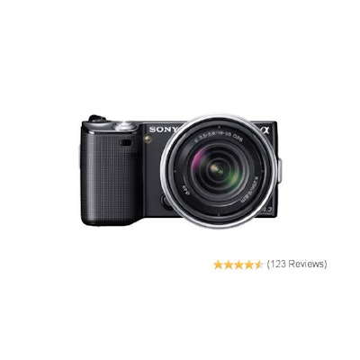 Amazon.com : Sony NEX-5RK/B 16.1 MP Mirrorless Digital Camera with 18-55mm Lense