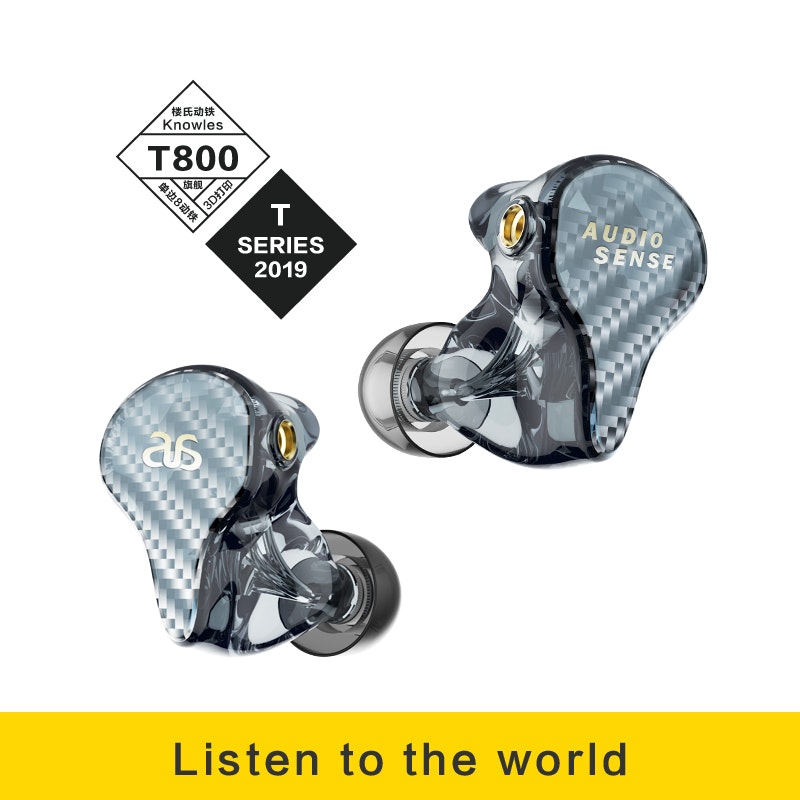 AUDIOSENSE-T800 8Balanced armature IEMs per side Poll | Drop