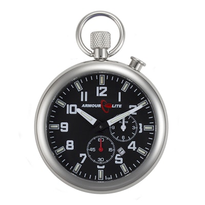 ArmourLite Alarm Clock Pocket Watch ALPW02