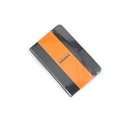 Rhodia Webnotebook - 3.5" x 5.5" - 5 mm Dot Grid - Black - JetPens.com