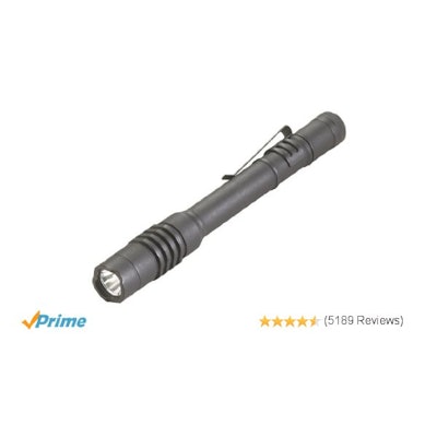 Streamlight 88039 ProTac 2AAA Battery Powered Tactical Penlight with White LED,