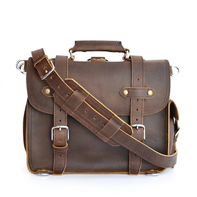 
  Classic Laptop Bag – Marlondo Leather Co.
  