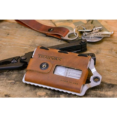 Trayvax Element - Rugged take on a classic leather wallet