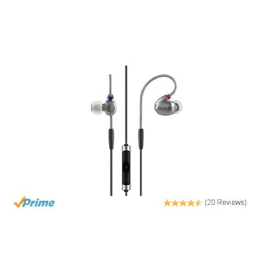 RHA T10i High Fidelity, Noise Isolating In-Ear Headphone with Remote and Microph