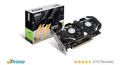  MSI Graphic Cards GTX 1050 2GT OC: 
