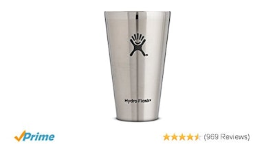 Amazon.com: Hydro Flask Vacuum Insulated True Pint, 16-Ounce, Classic Stainless: