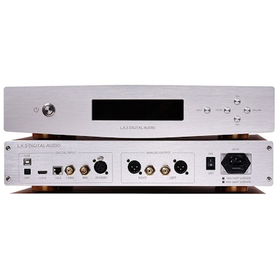 L.K.S Audio MH-DA003 ES9018 * 2 Dual-Channel Decoder Amanero USB DSD DAC Crystek