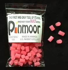 Pinmoor Quilt pin anchors for basting Poll | Drop