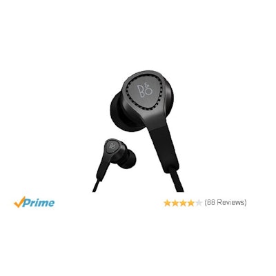 Amazon.com: B&O PLAY by BANG & OLUFSEN - BeoPlay H3 In-Ear Headphones, Black (16