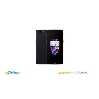 Amazon.com: OnePlus 5 A5000 - Black - 8GB RAM + 128 GB - 5.5 inch - Internationa