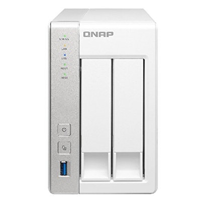 QNAP TS-231 2-Bay Personal Cloud NAS with DLNA, Mobile Apps and Airplay Support: