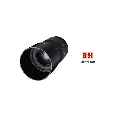 Rokinon 100mm f/2.8 Macro Lens for Canon EF 100M-C B&H Photo
