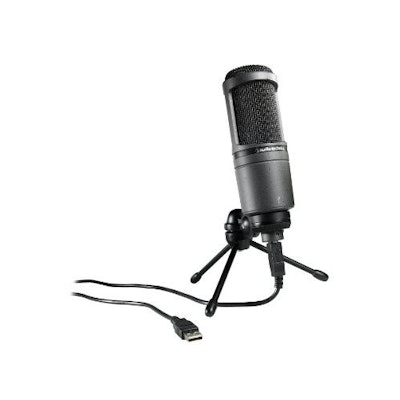 Amazon.com: Audio-Technica AT2020USB Cardioid Condenser USB Microphone: Musical 